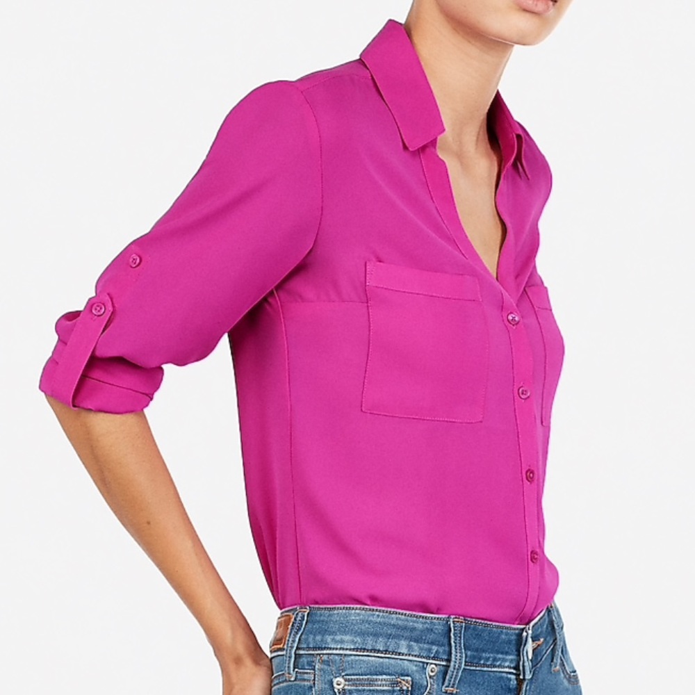 Express Portofino shirt. Excellent condition! - Picture 2 of 7